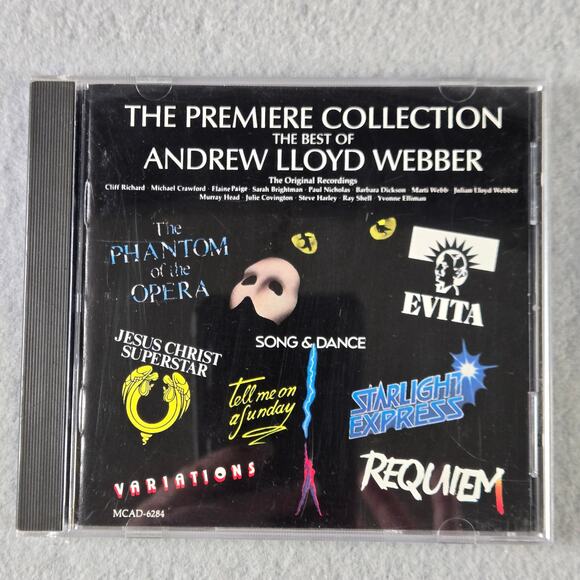 The Best of Andrew Lloyd Webber CD The Premier Collection 1988 - Picture 1 of 4